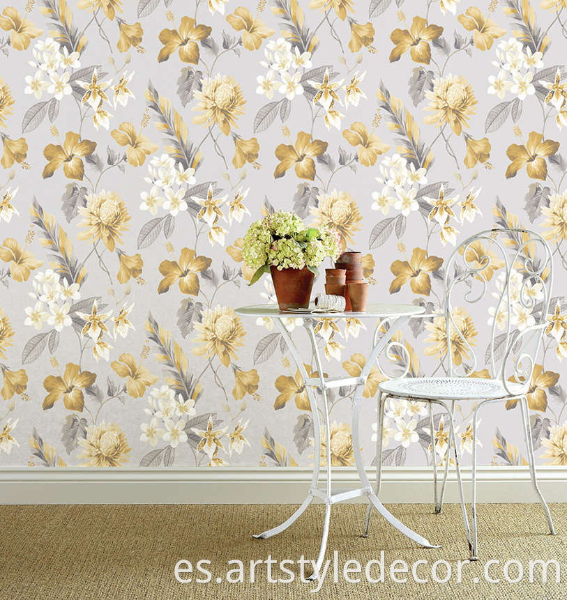 non-woven wallpaper Scandinavian style